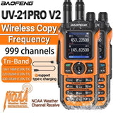 Baofeng - UV21 PRO V2 - High Power Dual Band Walkie Talkie (2 stuks)