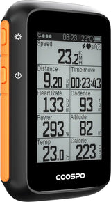 Coospo - BC200 - Draadloze GPS Fietscomputer met ANT+ en Bluetooth