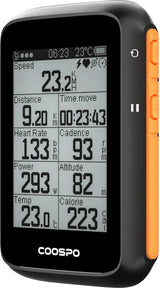 Coospo - BC200 - Draadloze GPS Fietscomputer met ANT+ en Bluetooth