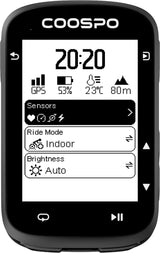 Coospo - SC500 Fietscomputer met GPS & Kaartweergave & Snelheidsmeter