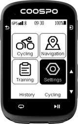 Coospo - SC500 Fietscomputer met GPS & Kaartweergave & Snelheidsmeter