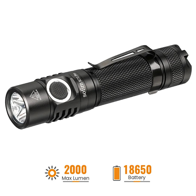 Sofirn - SC31 Pro Zaklamp - 2000 lm