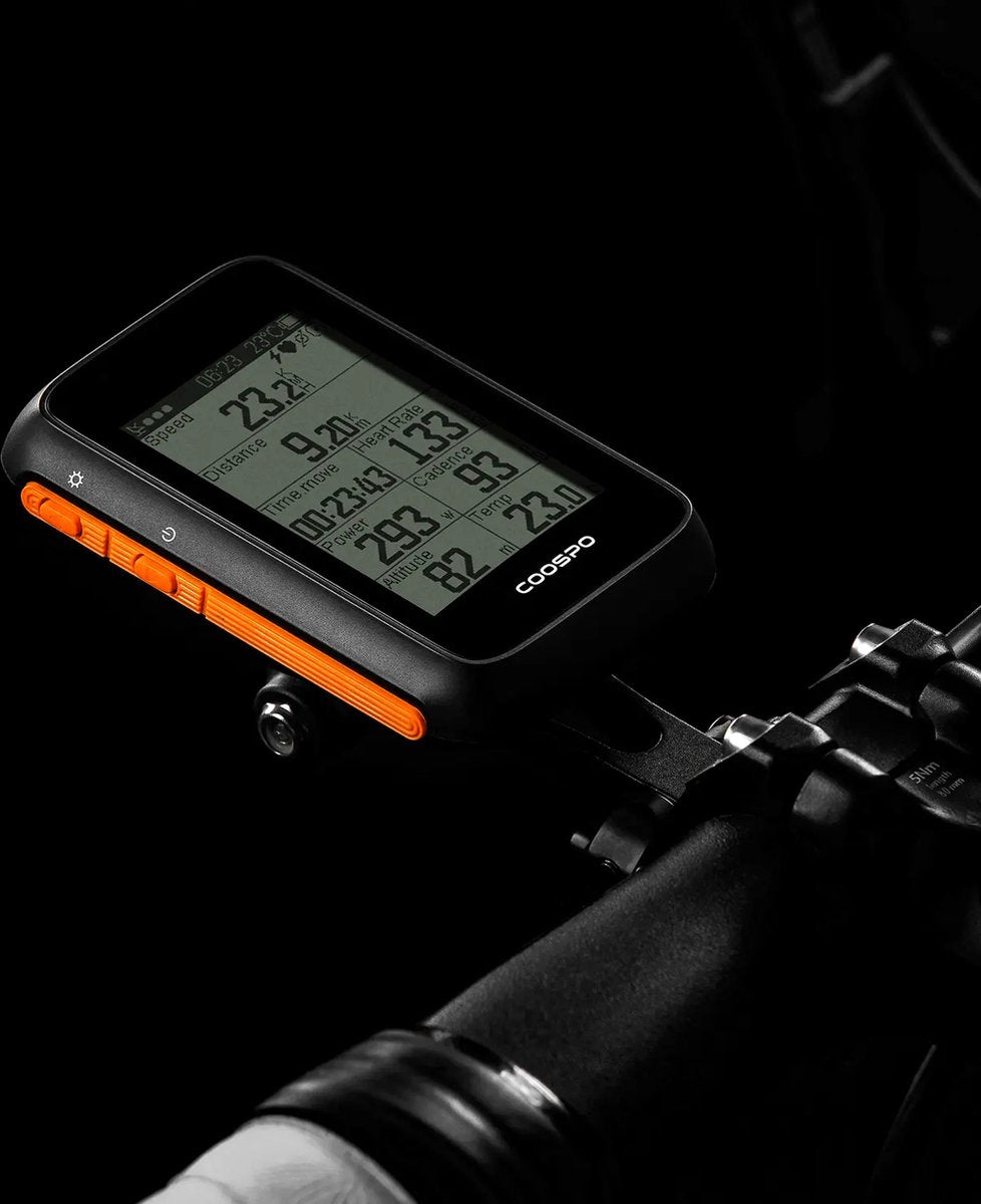 Coospo - BC200 - Draadloze GPS Fietscomputer met ANT+ en Bluetooth