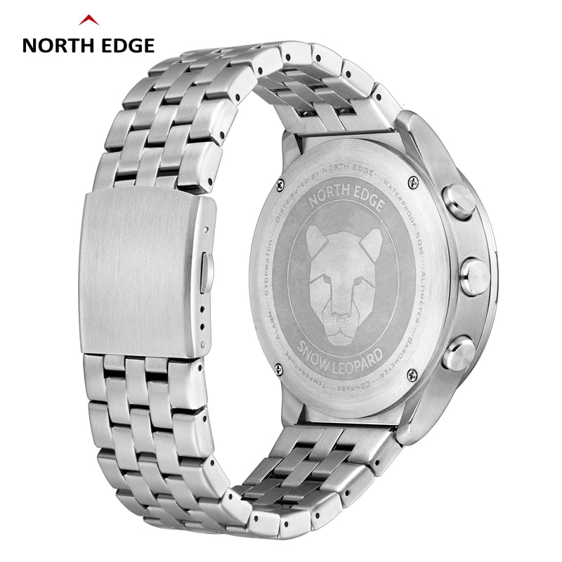 North Edge - Snow Leopard Digitaal Horloge