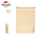 Naturehike - Luchtmatras D01 3 cm - Zelfopblazende Mat voor 2 Personen met Ingebouwd Kussen