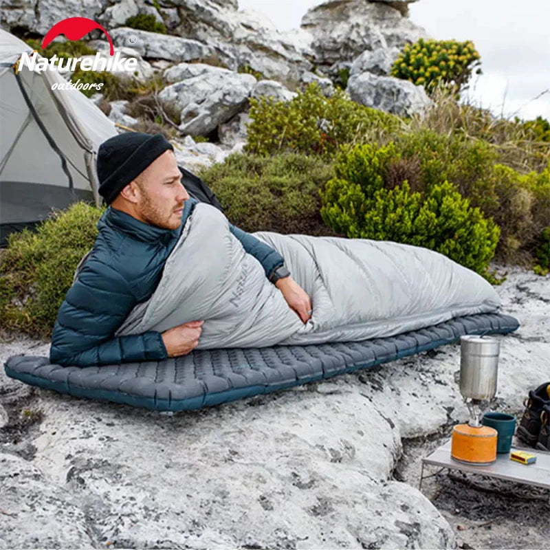 Naturehike - Mummy Luchtmatras 3,5 R-waarde - Ultralicht Opblaasbaar Slaapmatje