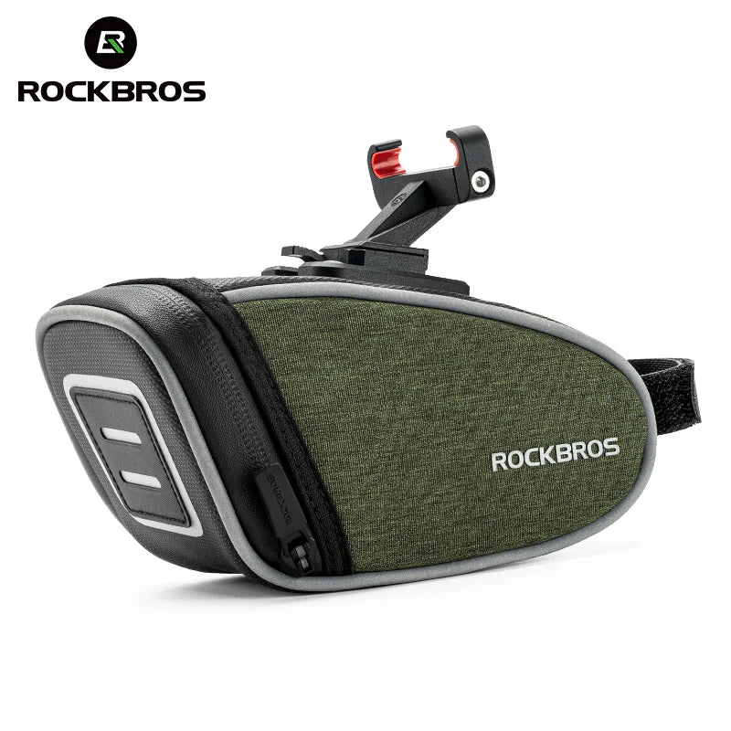 Rockbros - Draagbare fietszadeltas - Strap/Quick Release