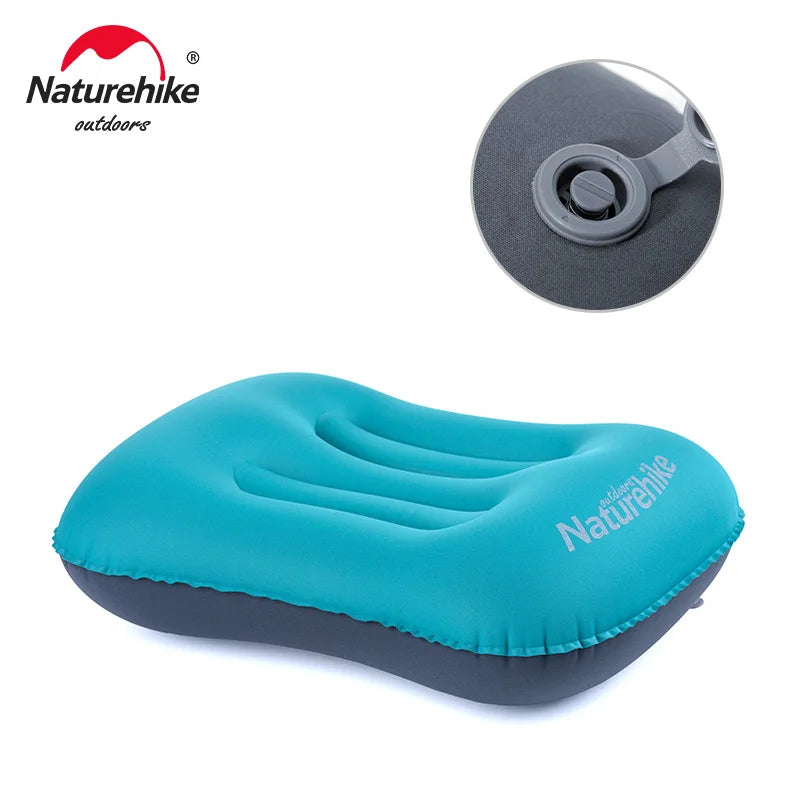 Naturehike - Opblaasbaar Kussen - Ultralicht en Compact voor Wandelen, Kamperen en Reizen