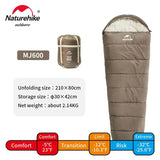 Naturehike - MJ300 & MJ600 Mummy Slaapzak