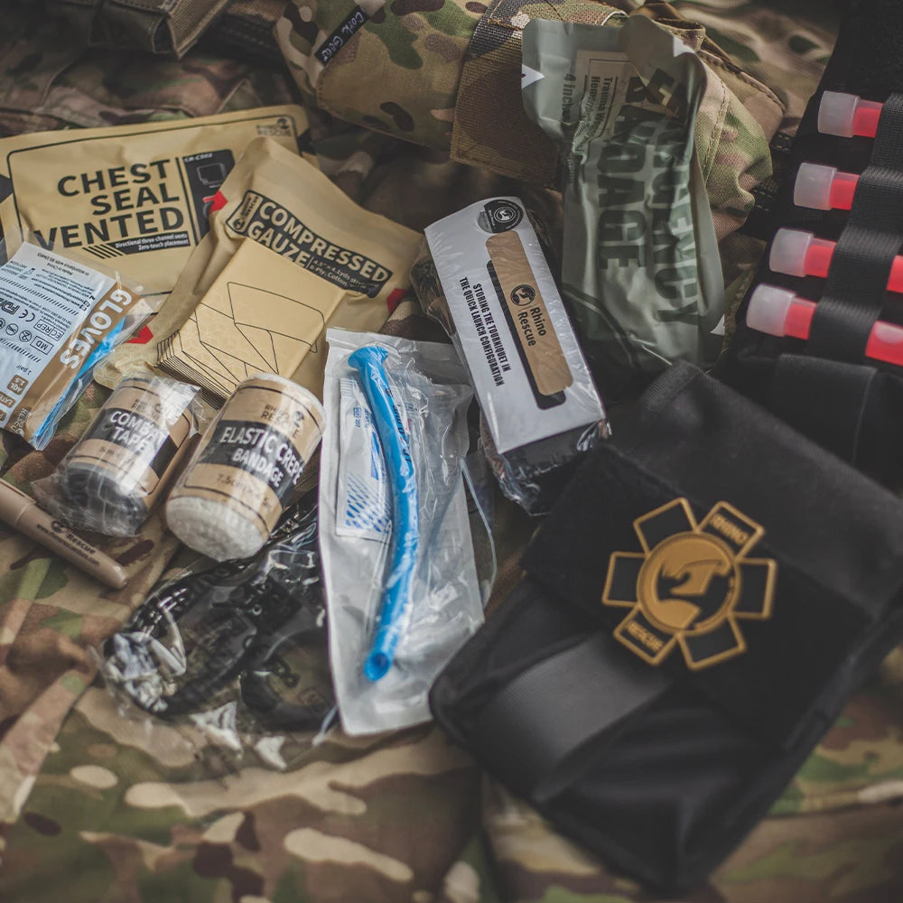 Rhino Rescue - Tactical First Aid Kit - Jouw Compleet Overlevingspakket