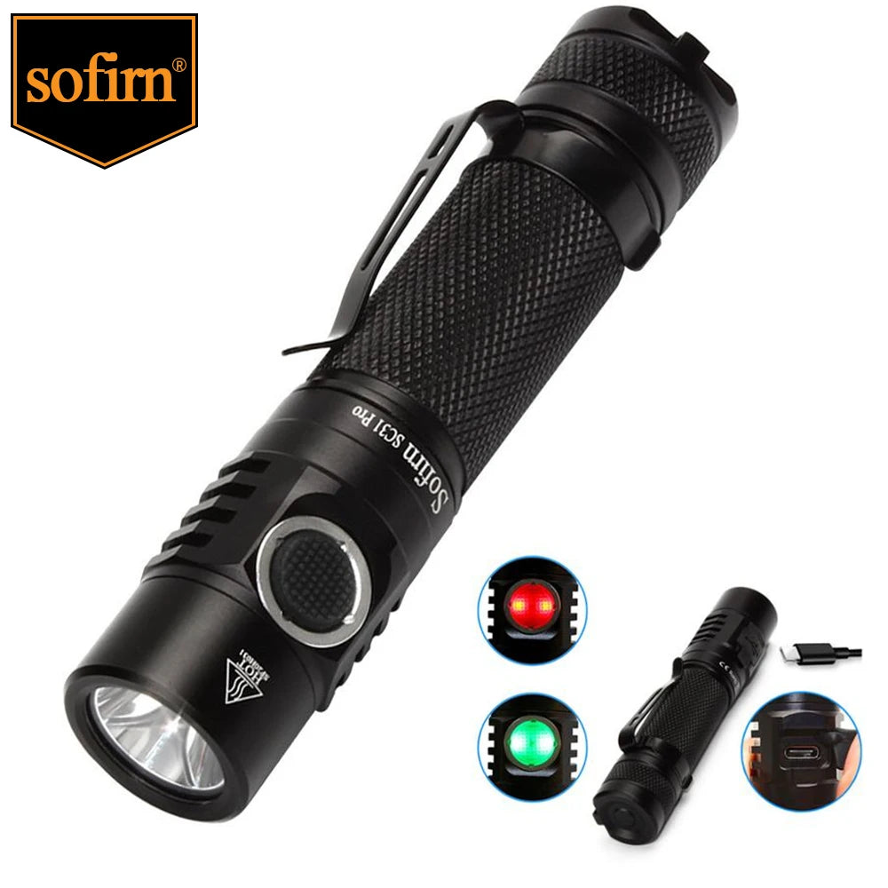 Sofirn - SC31 Pro Zaklamp - 2000 lm