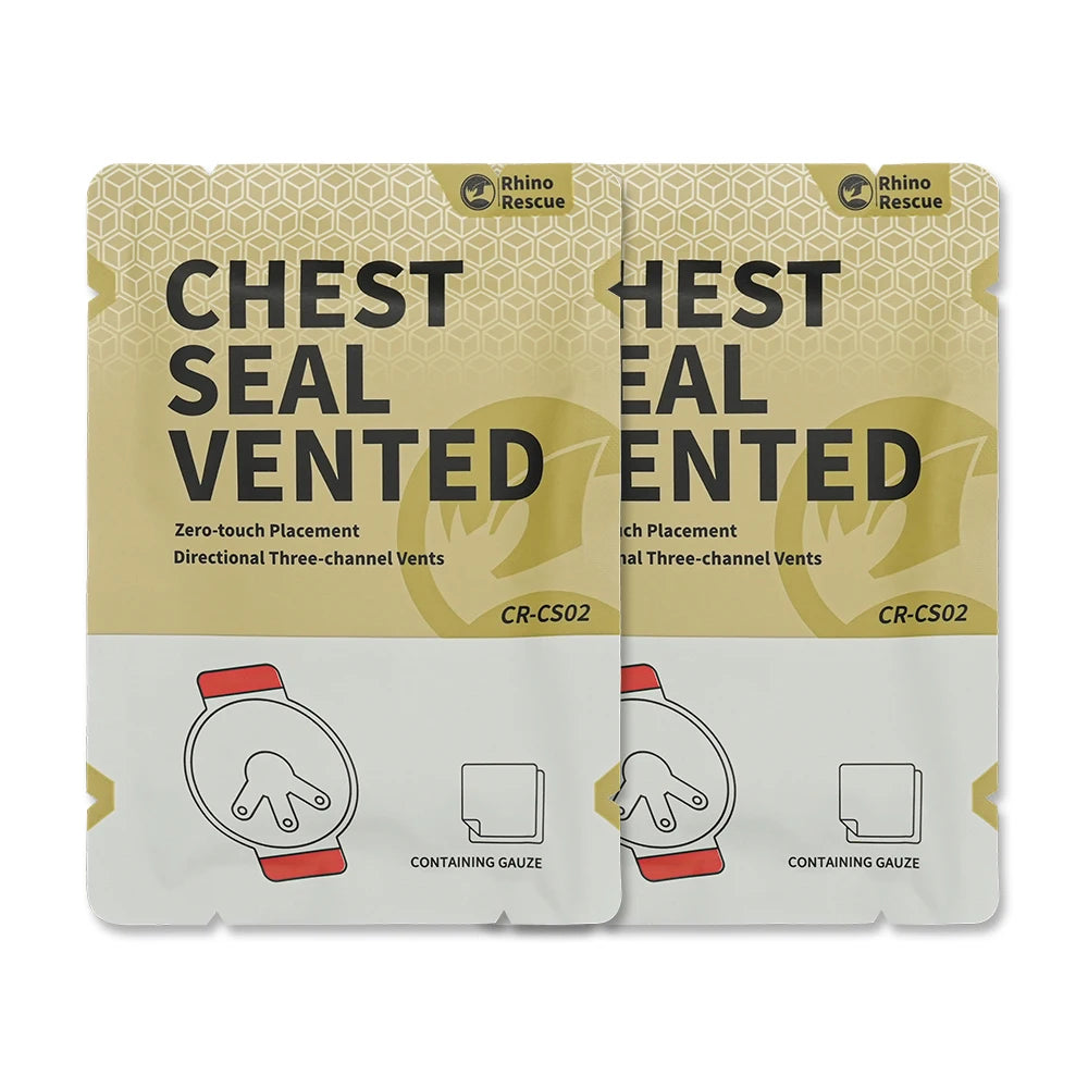 Rhino Rescue - Chest Seal – Onmisbare Eerste Hulp voor Borstwonden